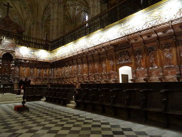 Koor van de kathedraal.