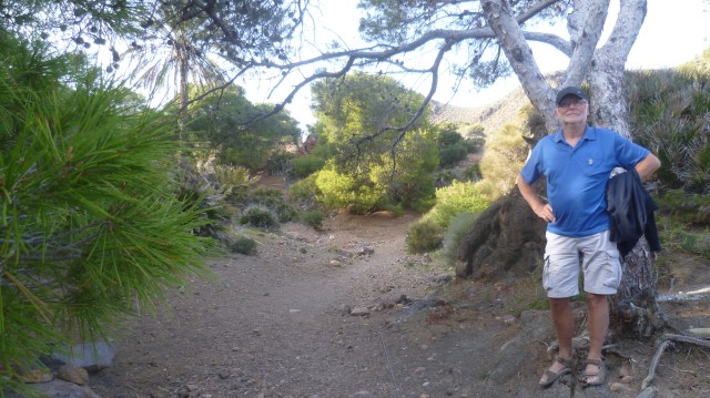 Voor de terugweg neem je dezelfde weg terug. Door hetzelfde palmbomebos terug. Nu ga je best rechtstreeks tot op de baan waar je dan rechtsaf naar de auto wandelt. Alles samen een gemakkelijke wandeling van  2 uren. Het vertrekpunt op minder dan 10 km van ons huis gelegen.