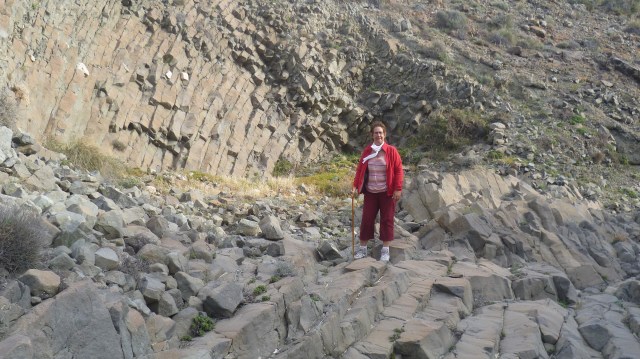 Na een redelijk lange wandeling bereik je deze unieke plaats. Ook hier weer zijn er heel speciale rotsformaties te bewonderen.